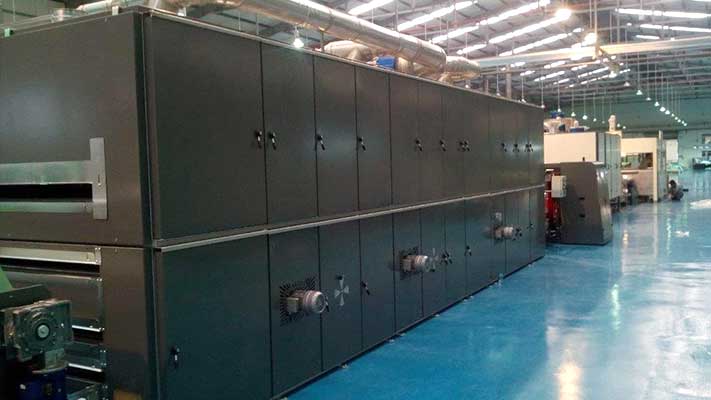 fornitura forno materiali sintetici